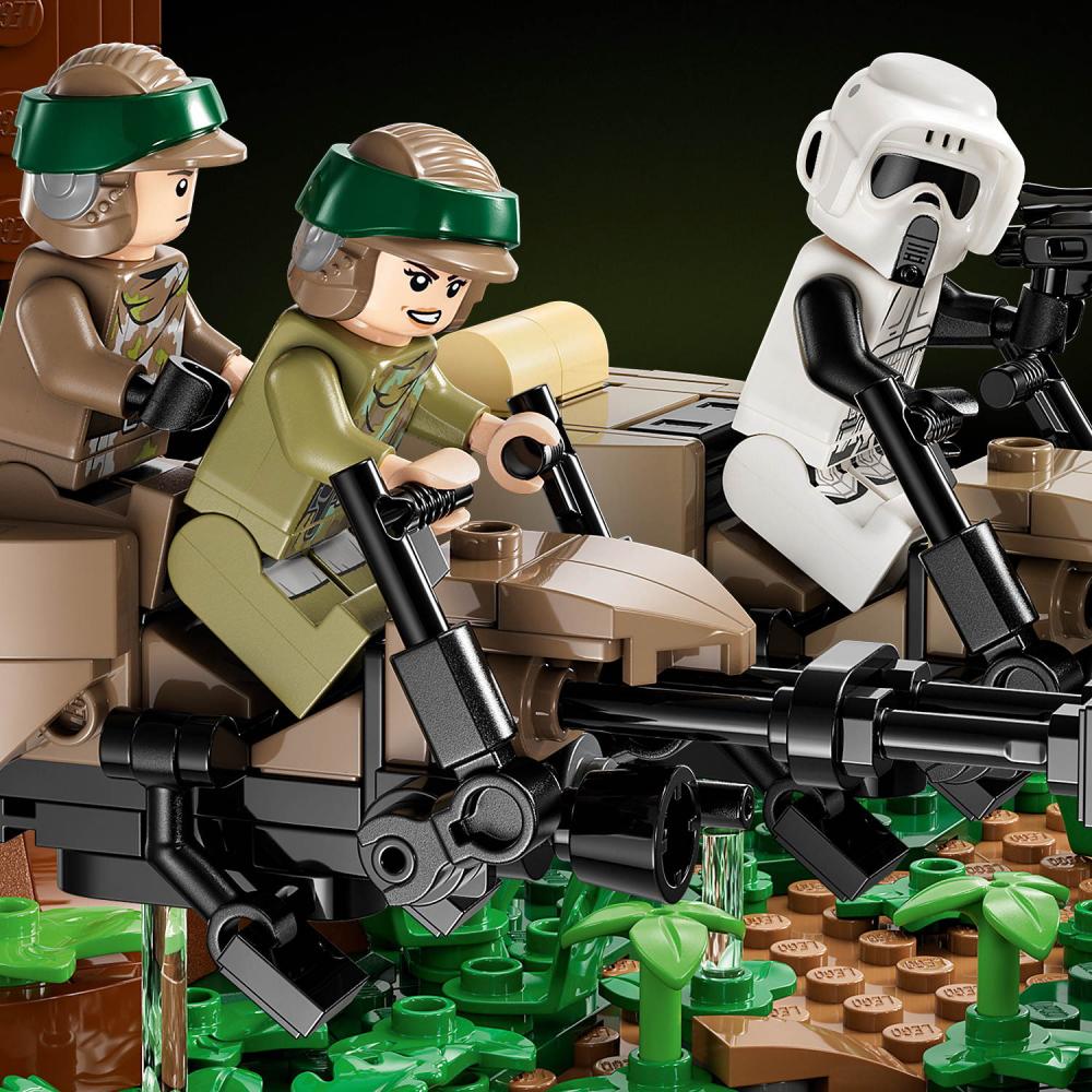 LEGO® Star Wars™ Verfolgungsjagd auf Endor™ - Diorama 608 Teile 75353