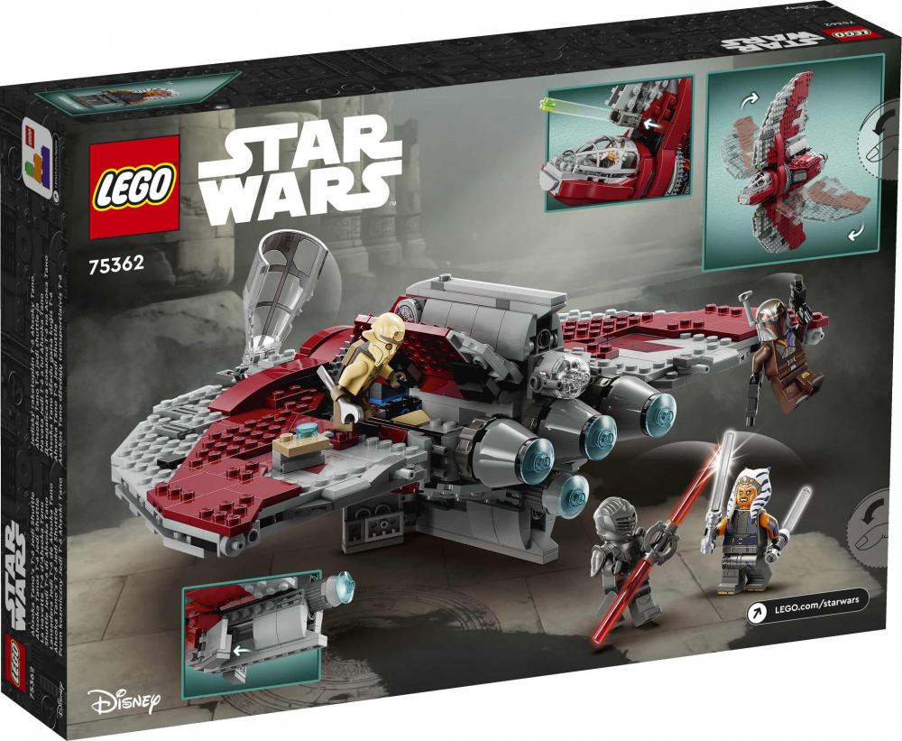 LEGO® Star Wars™ Ahsoka Tanos T-6 Jedi Shuttle 601 Teile 75362