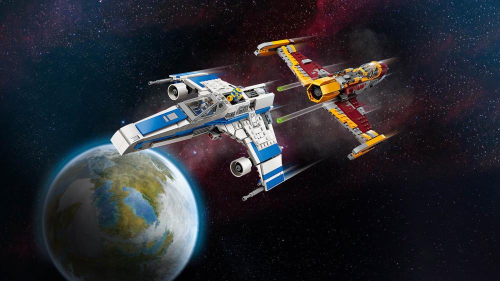 LEGO® Star Wars™ New Republic E-Wing™ vs. Shin Hatis Starfighter™ 1056 Teile 75364