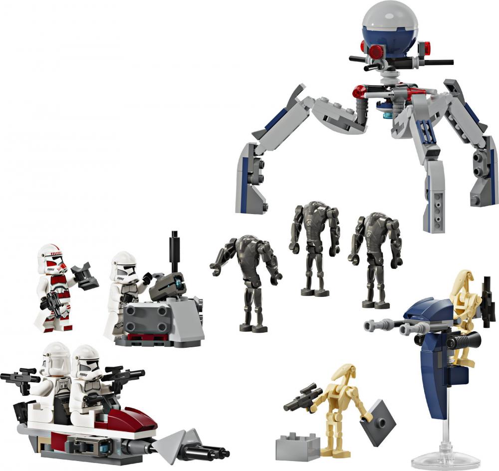 LEGO® Star Wars™ Clone Trooper™ & Battle Droid™ Battle Pack 215 Teile 75372