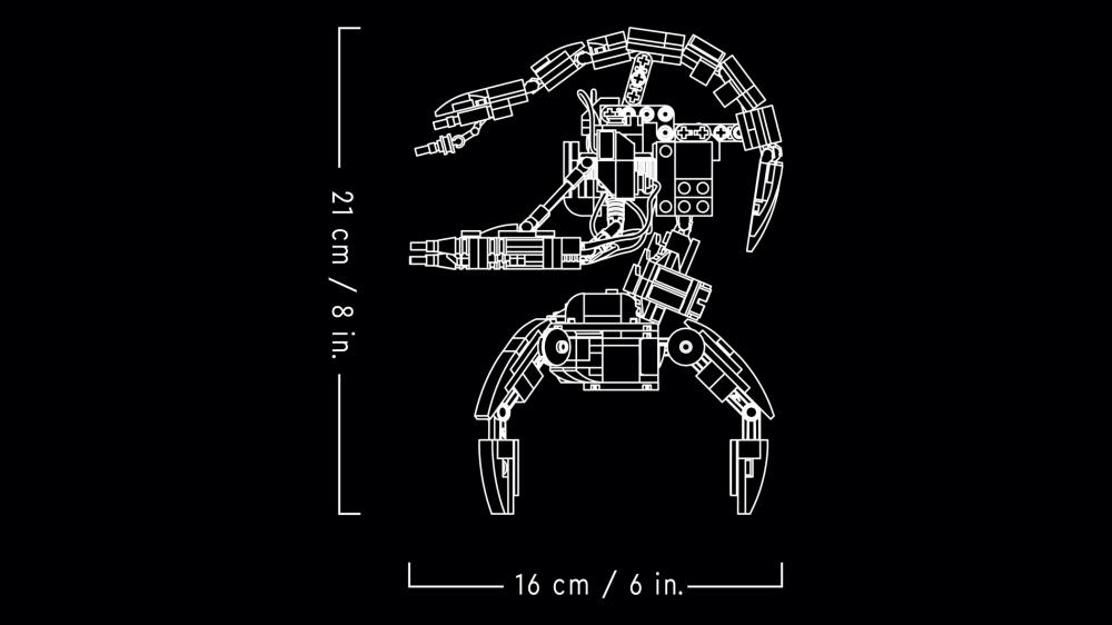 LEGO® Star Wars™ Droideka™ 583 Teile 75381