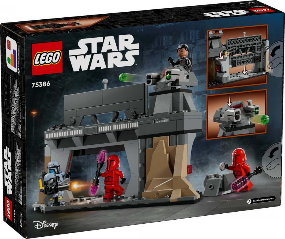 LEGO® Star Wars™ Duell zwischen Paz Vizsla™ und Moff Gideon™ 289 Teile 75386