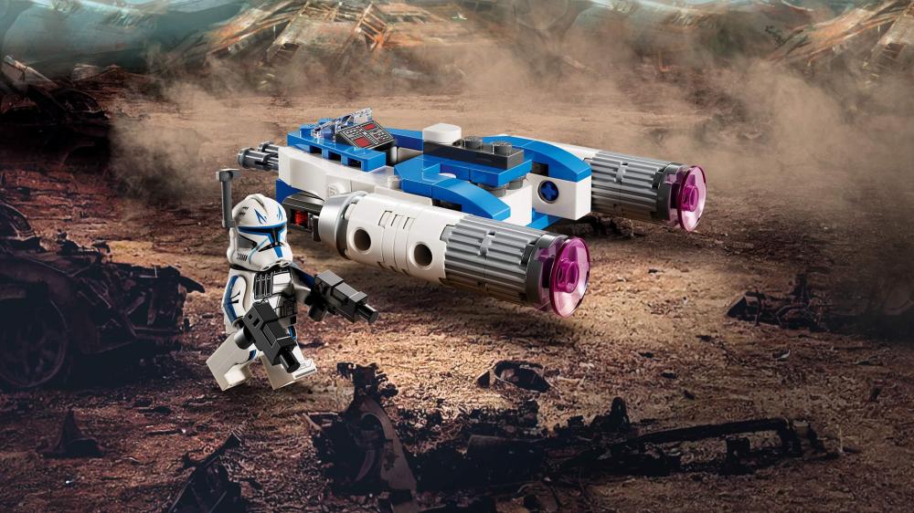 LEGO® Star Wars™ Captain Rex™ Y-Wing™ Microfighter 99 Teile 75391