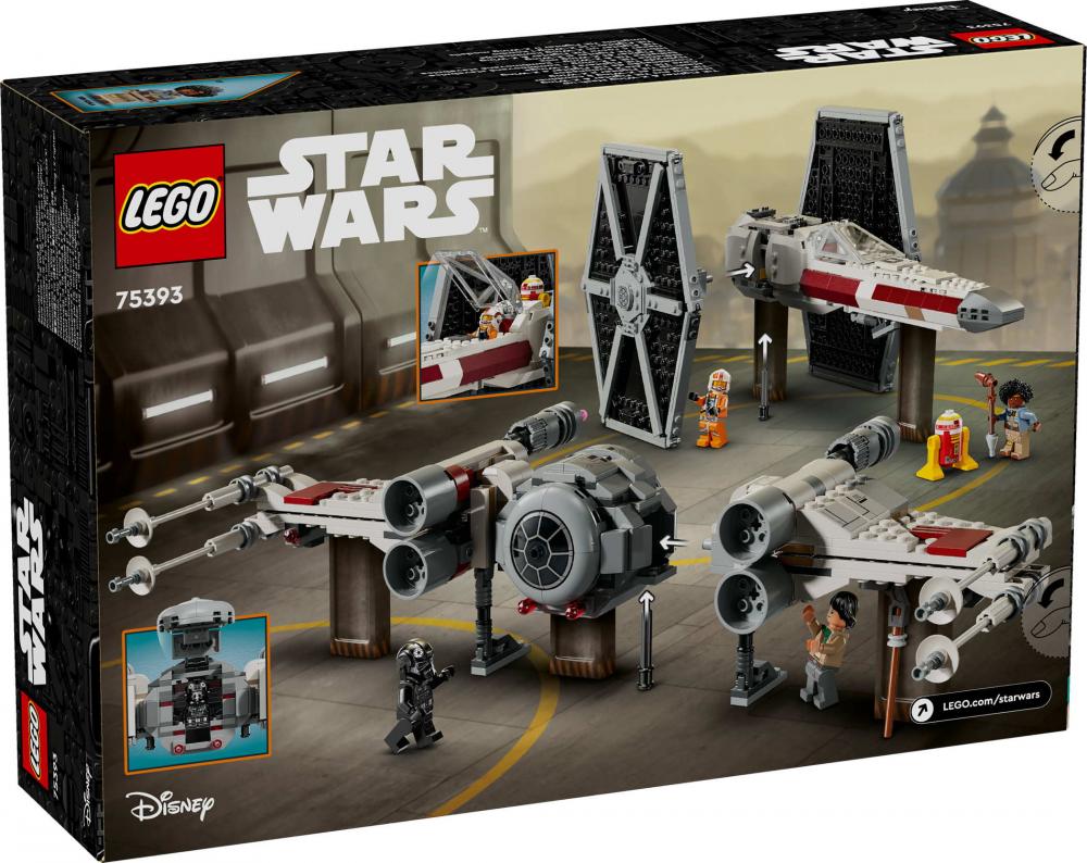 LEGO® Star Wars™ Mashup aus TIE Fighter & X-Wing 1063 Teile 75393