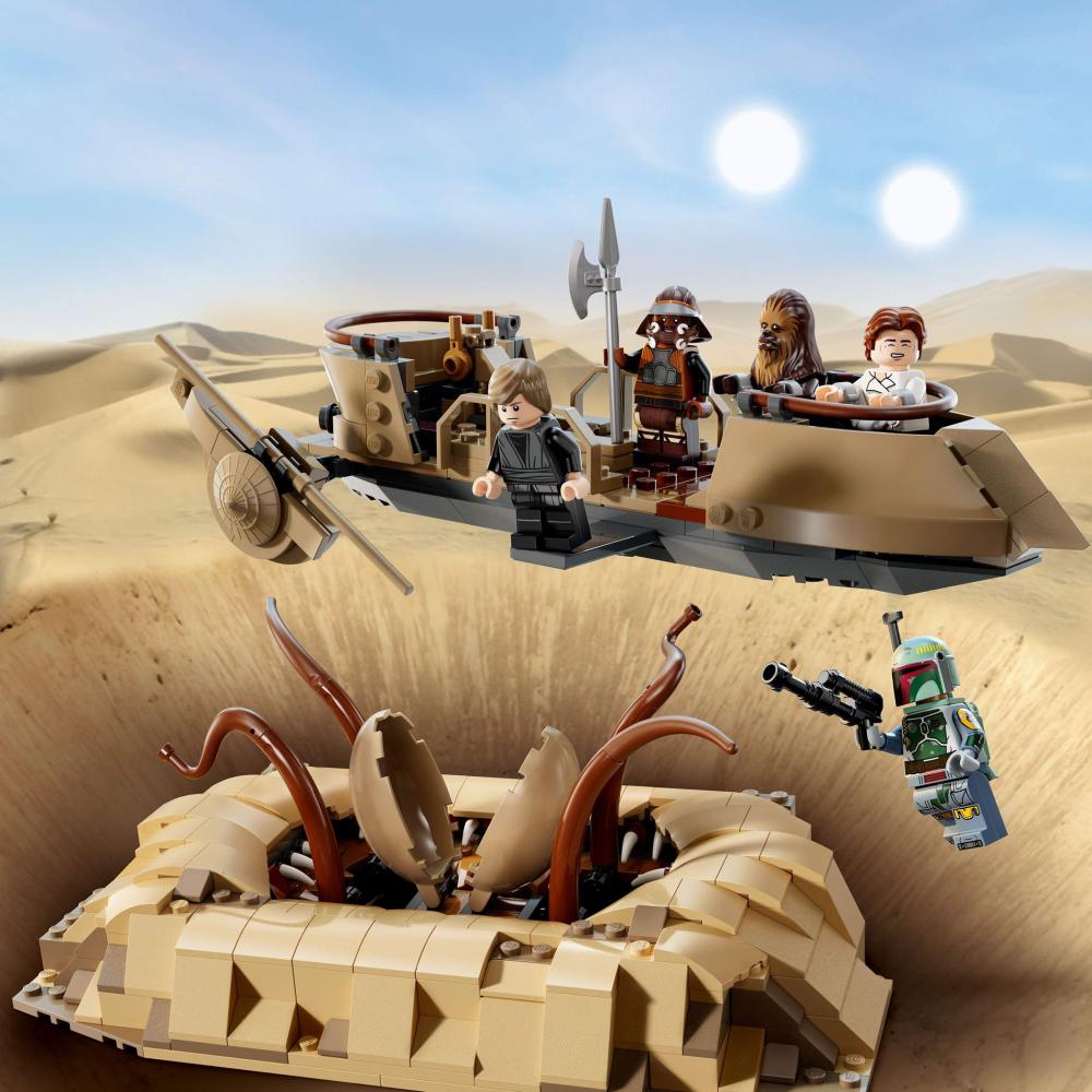 LEGO® Star Wars™ Wüsten-Skiff und Sarlacc-Grube 558 Teile 75396