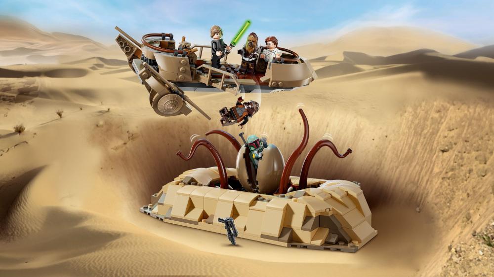 LEGO® Star Wars™ Wüsten-Skiff und Sarlacc-Grube 558 Teile 75396