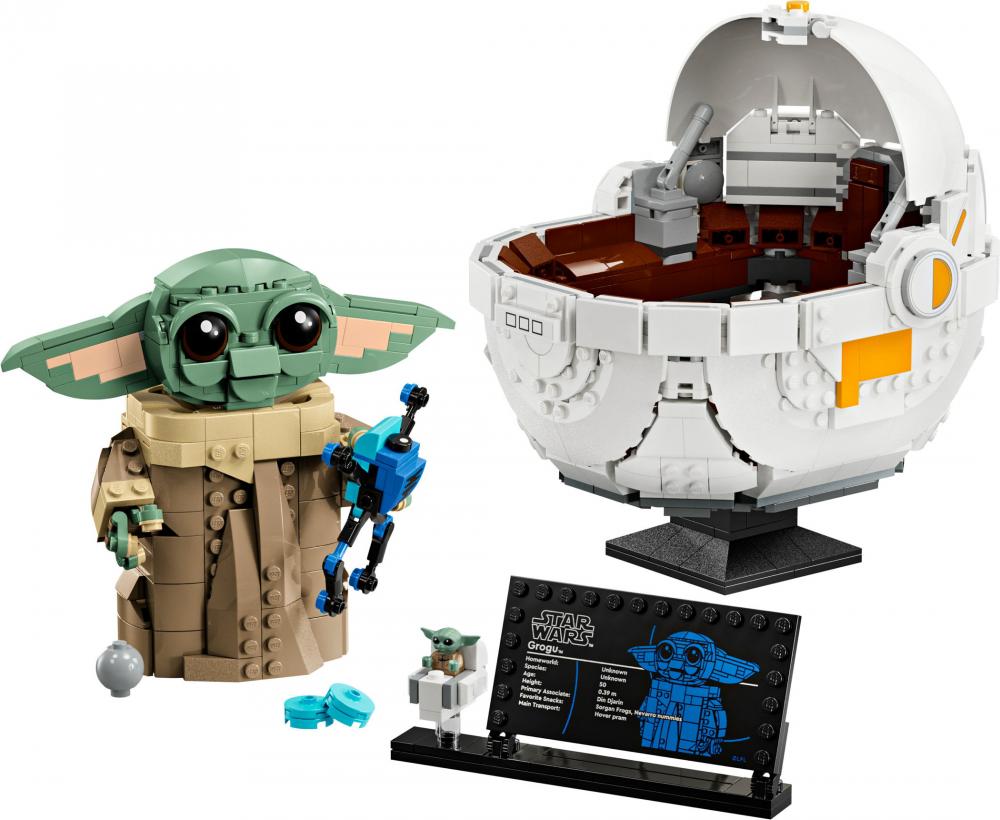 LEGO® Star Wars™ Grogu™ in seiner Repulsorwiege 1048 Teile 75403