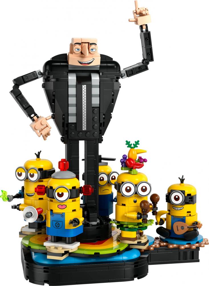 LEGO® Despicable Me Gru und die Minions aus LEGO® Steinen 839 Teile 75582