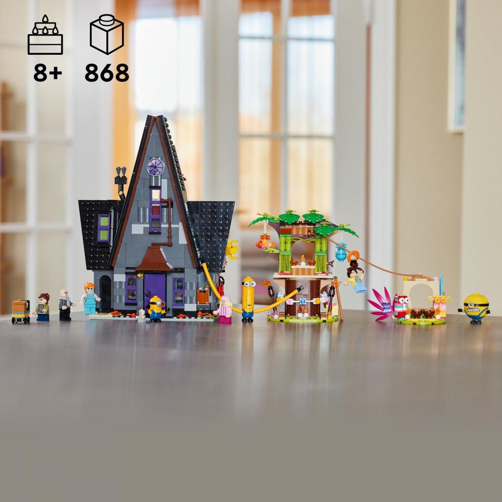 LEGO® Despicable Me Familienvilla von Gru und den Minions 868 Teile 75583