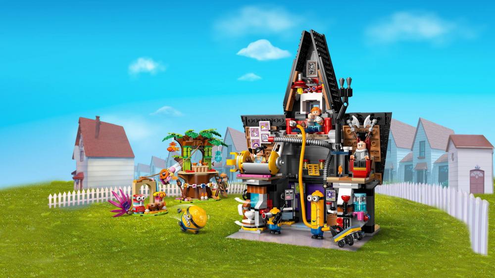 LEGO® Despicable Me Familienvilla von Gru und den Minions 868 Teile 75583