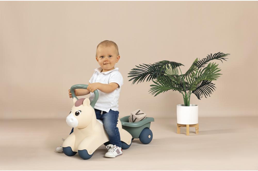 Smoby Outdoor Spielzeug Fahrzeug Rutscherfahrzeug Little Smoby Baby-Pony 7600140502