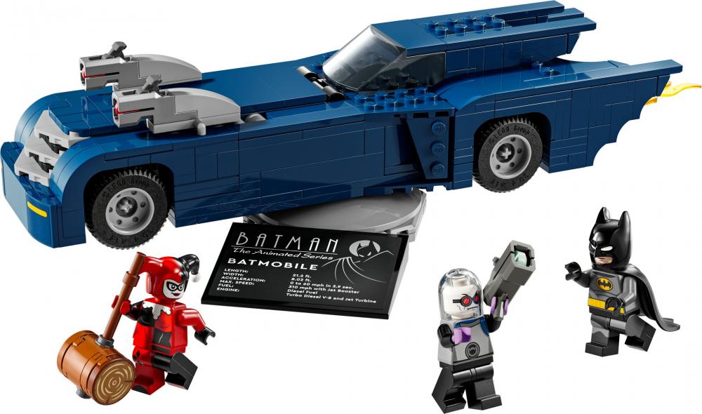 LEGO® DC Universe Super Heroes™ Batman™ im Batmobil™ vs. Harley Quinn™ + Mr. Freeze™ 435 Teile 76274