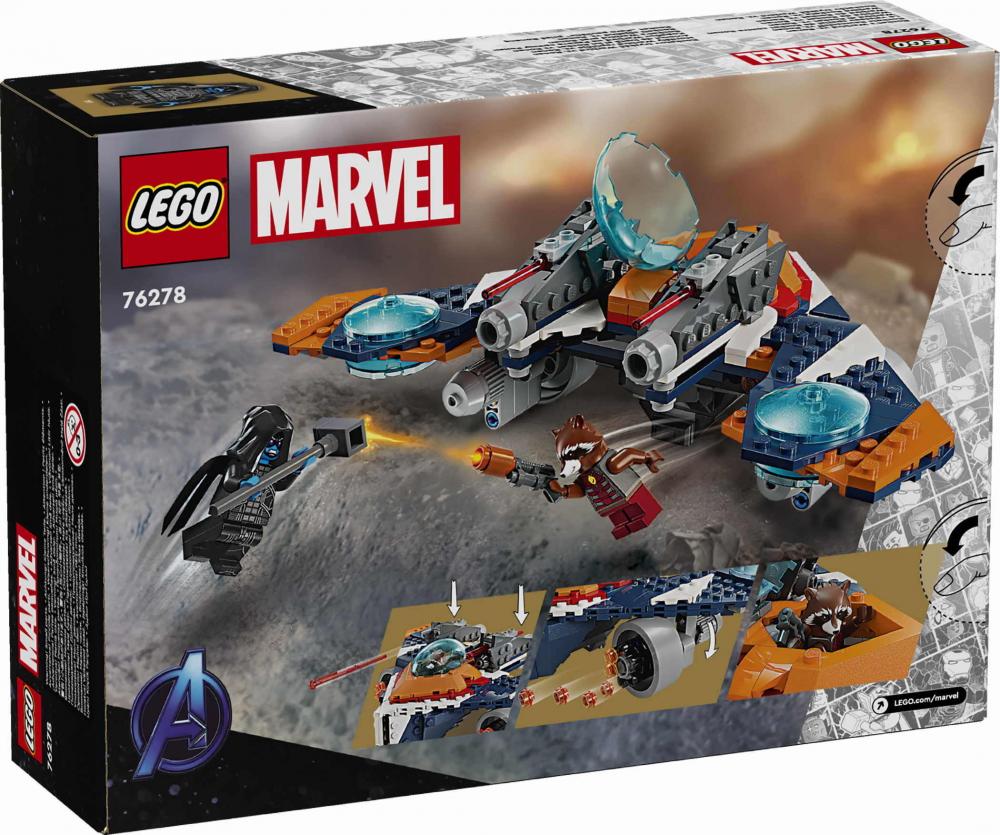 LEGO® Super Heroes Marvel Rockets Raumschiff vs. Ronan 290 Teile 76278