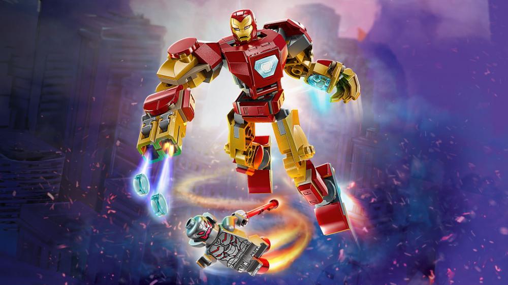 LEGO® Marvel Super Heroes™ Iron Man Mech vs. Ultron 101 Teile 76307