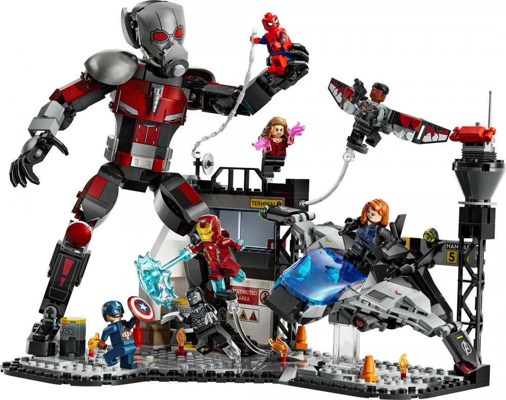 LEGO® Marvel Super Heroes™ Captain America: Civil War Actionduell 736 Teile 76314