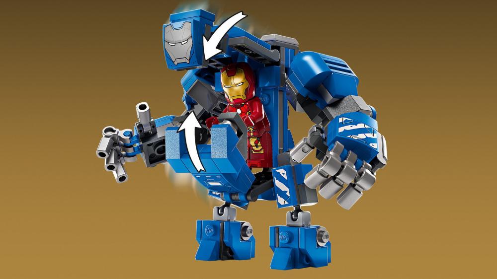 LEGO® Marvel Super Heroes™ Iron Mans Labor: Halle der Rüstungen 384 Teile 76315