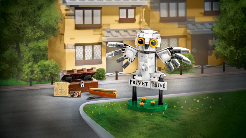 LEGO® Harry Potter™ Hedwig™ im Ligusterweg 4 337 Teile 76425