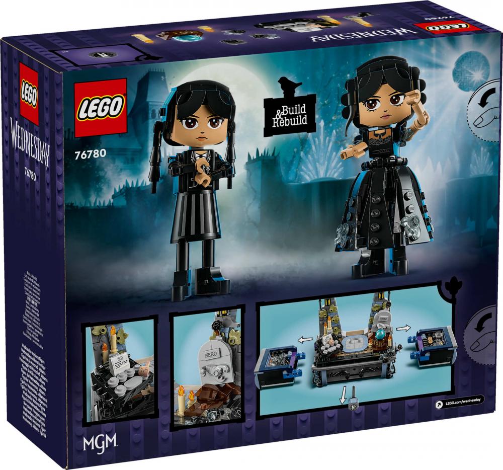 LEGO® Wednesday Addams Baufigur 702 Teile 76780