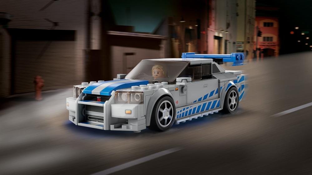 LEGO® Speed Champions 2 Fast 2 Furious Nissan Skyline GT-R (R34) 319 Teile 76917