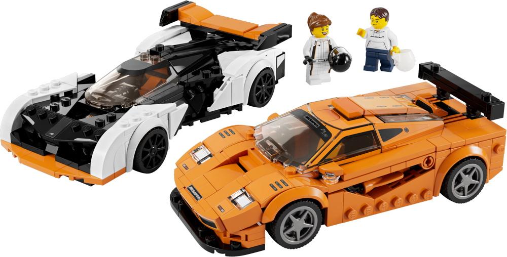 LEGO® Speed Champions McLaren Solus GT & McLaren F1 LM 581 Teile 76918