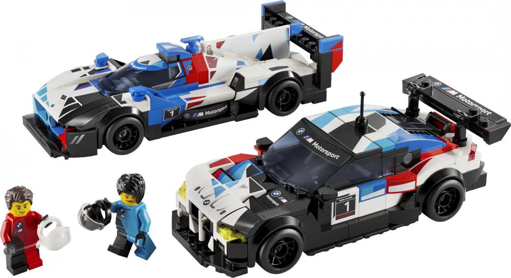 LEGO® Speed Champions BMW M4 GT3 & BMW M Hybrid V8 Rennwagen 676 Teile 76922