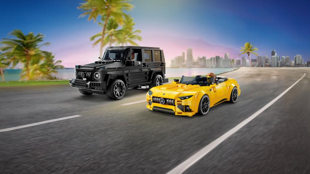 LEGO® Speed Champions Mercedes-AMG G 63 & Mercedes-AMG SL 63 808 Teile 76924