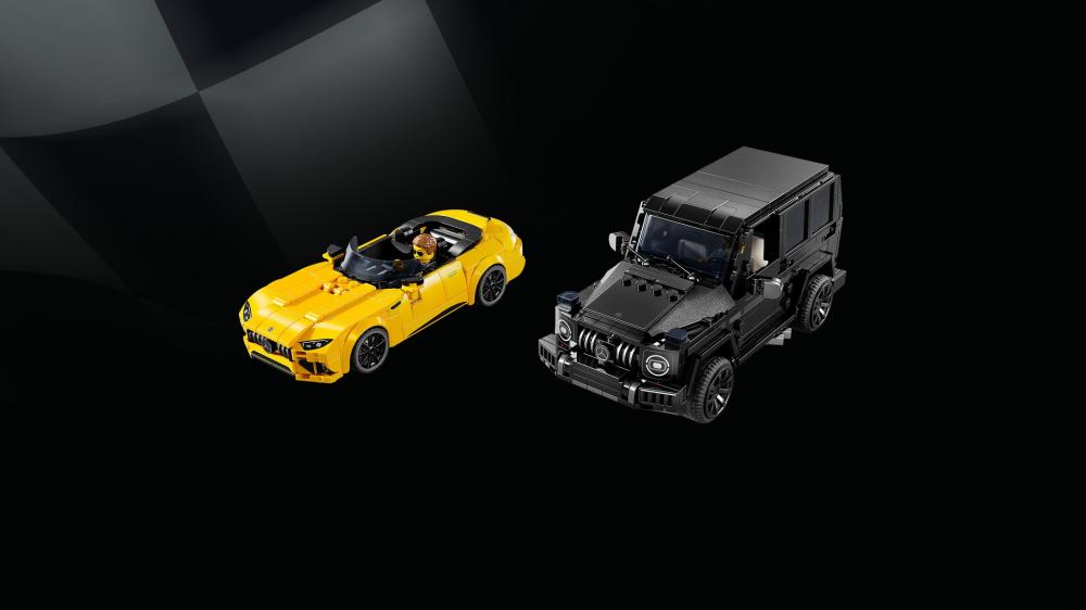 LEGO® Speed Champions Mercedes-AMG G 63 & Mercedes-AMG SL 63 808 Teile 76924