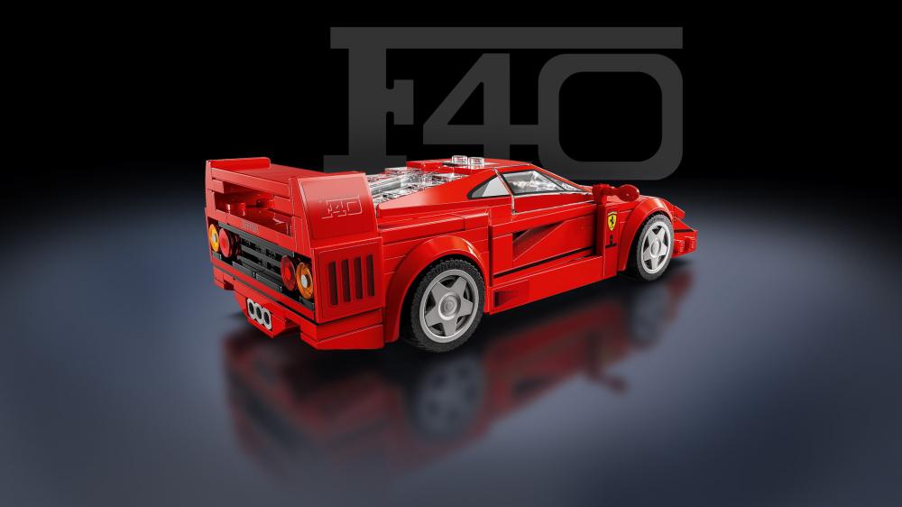 LEGO® Speed Champions Ferrari F40 Supersportwagen 318 Teile 76934