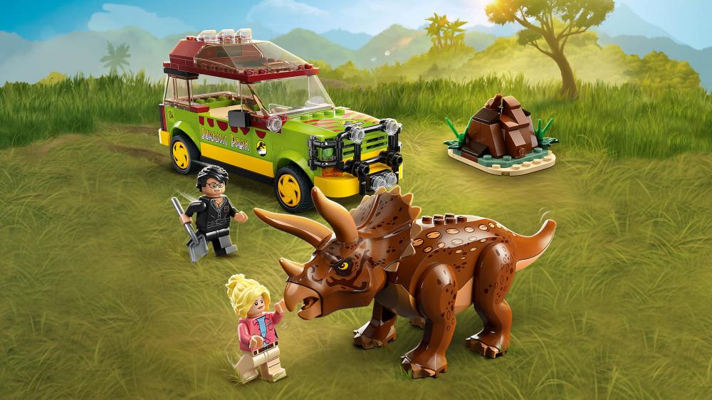 LEGO® Jurassic World™ Triceratops-Forschung 281 Teile 76959