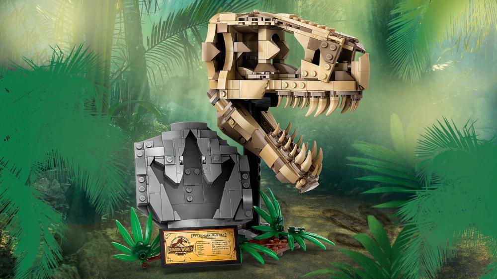 LEGO® Jurassic World™ Dinosaurier-Fossilien: T.-rex-Kopf 577 Teile 76964