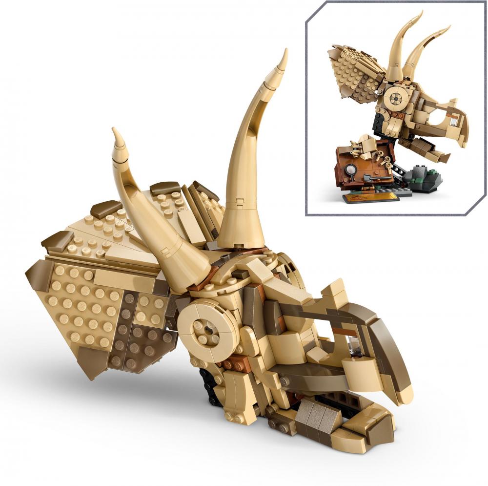 LEGO® Jurassic World™ Dinosaurier-Fossilien: Triceratops-Schädel 468 Teile 76969