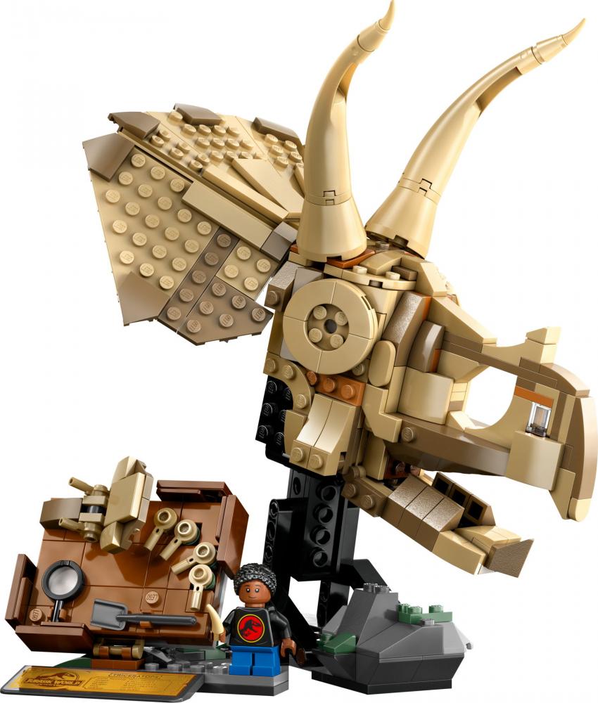 LEGO® Jurassic World™ Dinosaurier-Fossilien: Triceratops-Schädel 468 Teile 76969