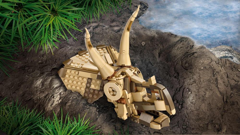 LEGO® Jurassic World™ Dinosaurier-Fossilien: Triceratops-Schädel 468 Teile 76969