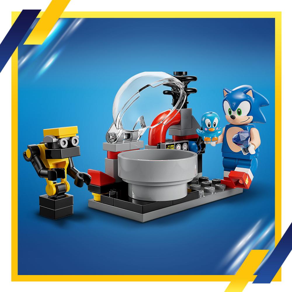 LEGO® Sonic the Hedgehog™ Sonic vs. Dr. Eggmans Death Egg Robot 615 Teile 76993