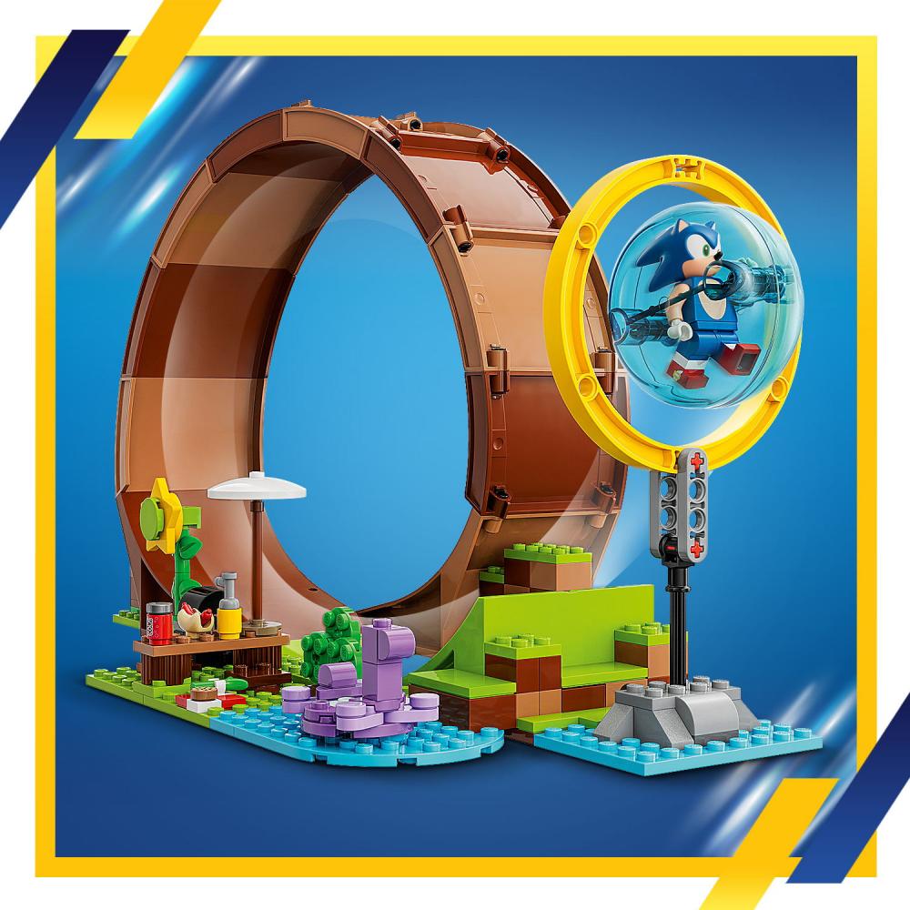 LEGO® Sonic the Hedgehog™ Sonics Looping-Challenge in der Green Hill Zone 802 Teile 76994