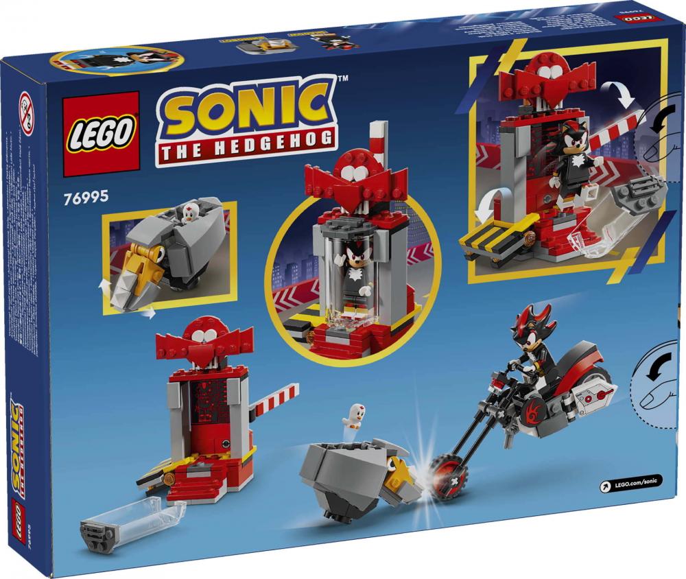 LEGO® Sonic the Hedgehog™ Shadow the Hedgehog Flucht 196 Teile 76995