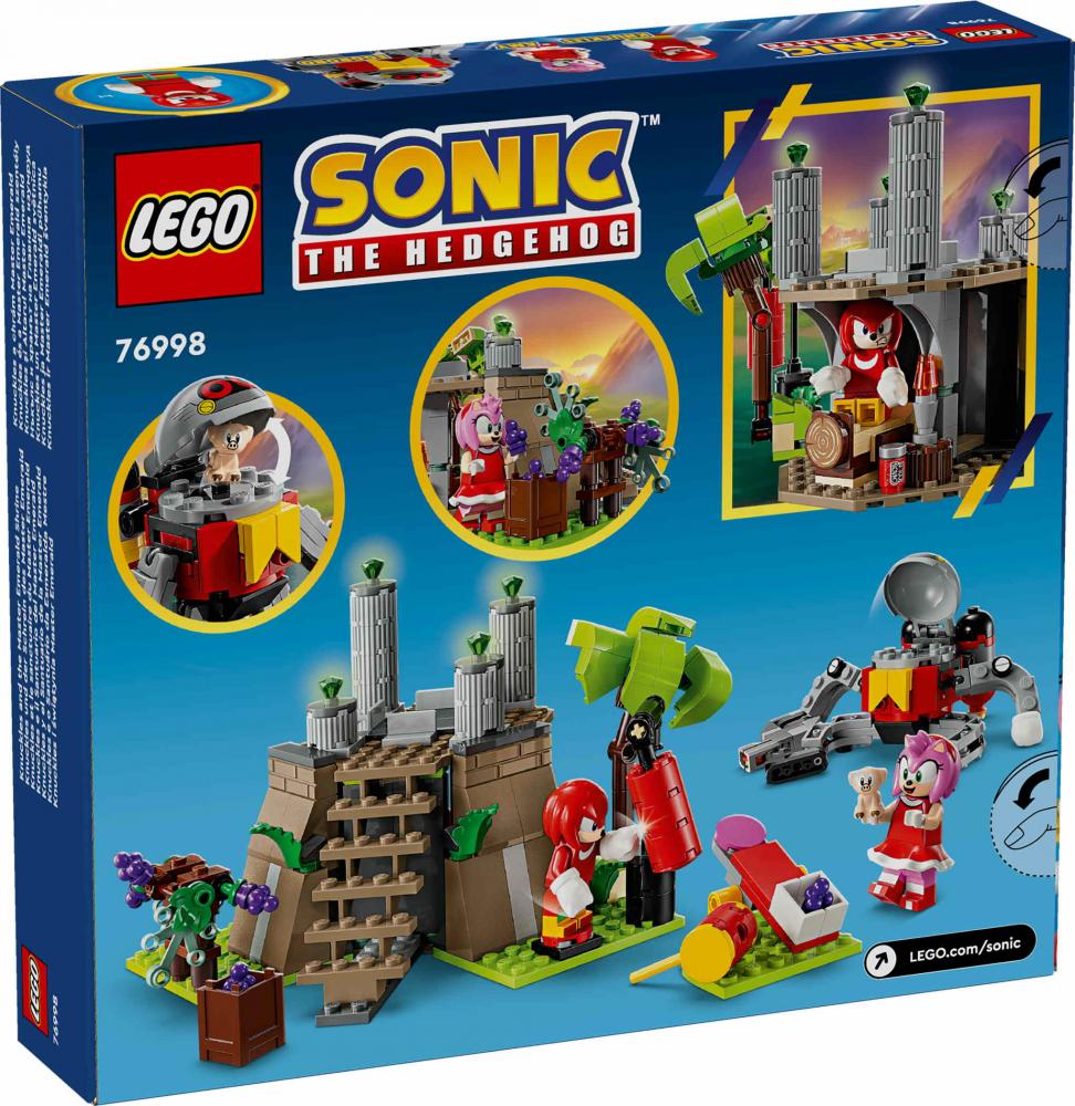 LEGO® Sonic Knuckles und der Schrein des Master Emerald 325 Teile 76998