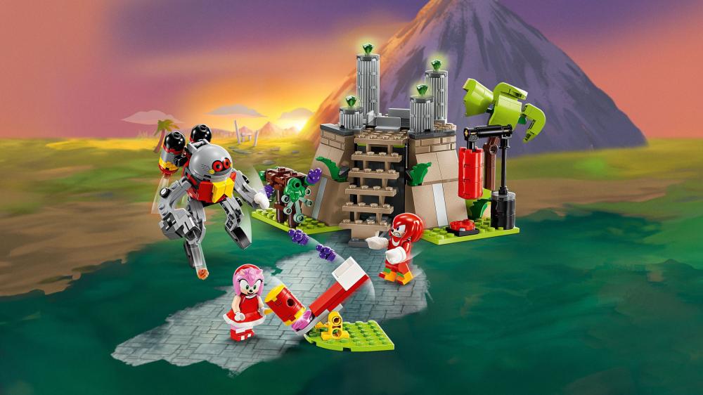 LEGO® Sonic Knuckles und der Schrein des Master Emerald 325 Teile 76998