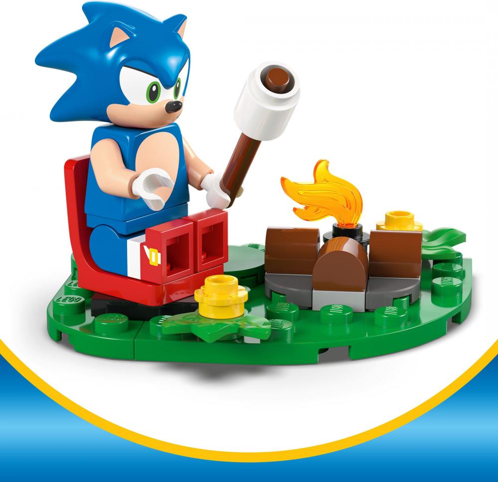 LEGO® Sonic Sonics Showdown am Lagerfeuer 177 Teile 77001