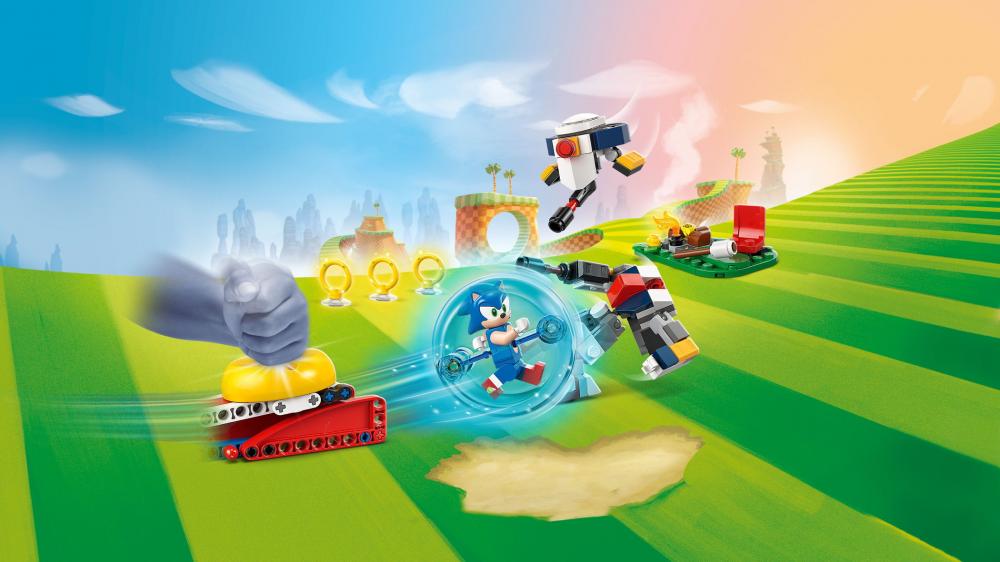 LEGO® Sonic Sonics Showdown am Lagerfeuer 177 Teile 77001