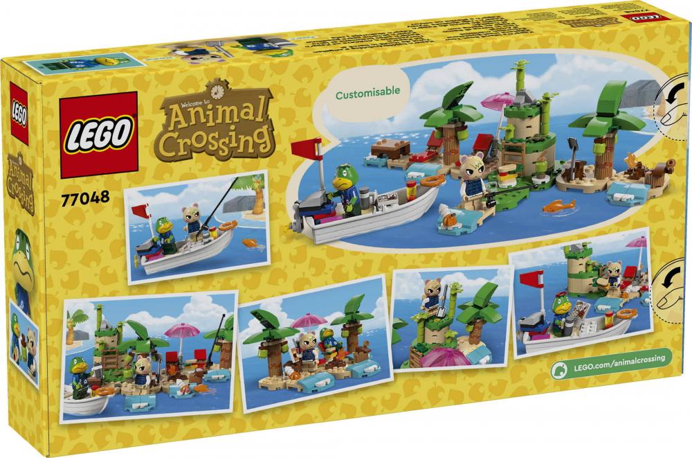 LEGO® Animal Crossing™ Käptens Insel-Bootstour 233 Teile 77048