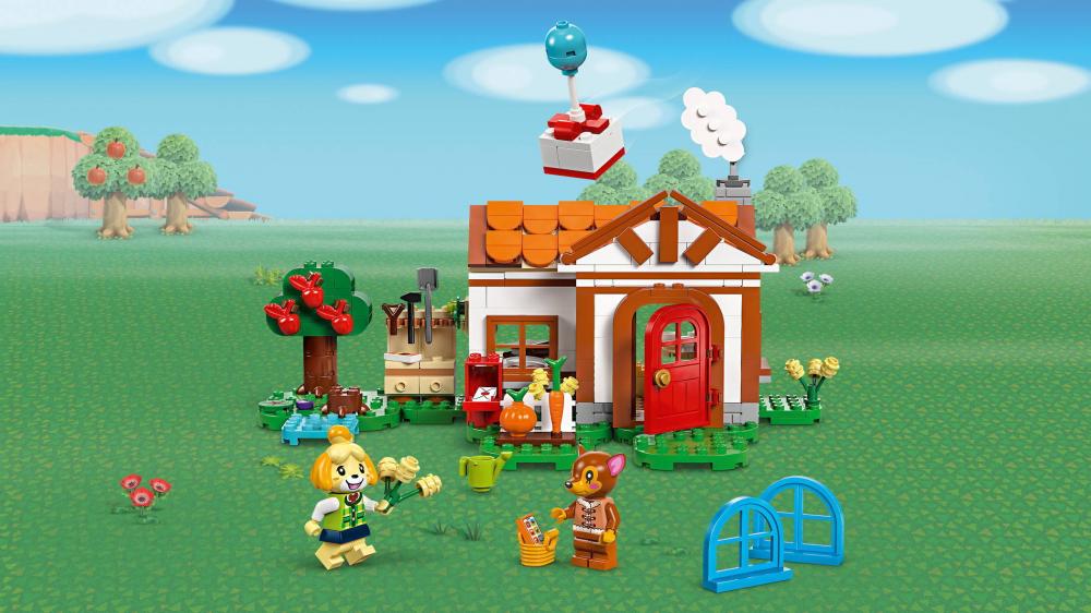 LEGO® Animal Crossing™ Besuch von Melinda 389 Teile 77049