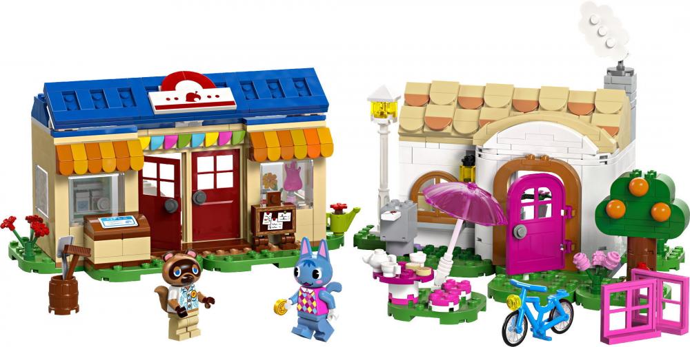 LEGO® Animal Crossing™ Nooks Laden und Sophies Haus 535 Teile 77050