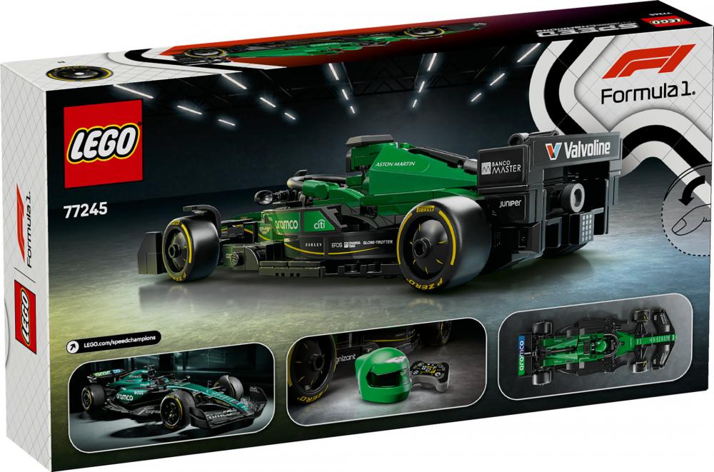 LEGO® Speed Champions Aston Martin Aramco F1® AMR24 Rennauto 269 Teile 77245