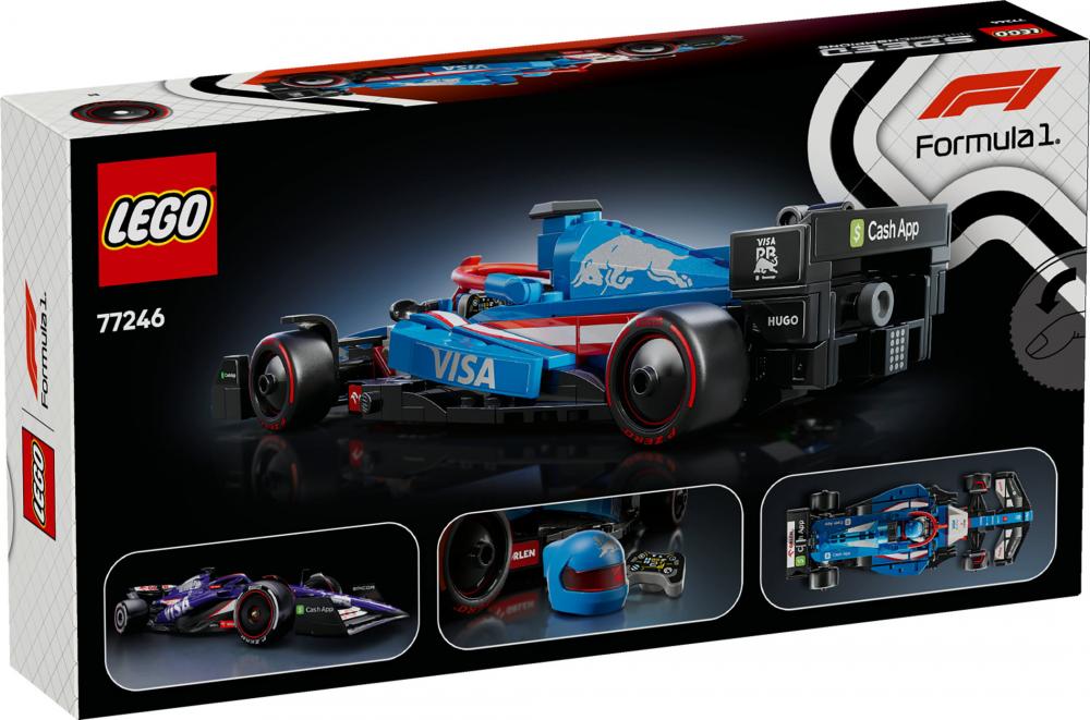 LEGO® Speed Champions Visa Cash App RB VCARB 01 F1® Rennauto 248 Teile 77246