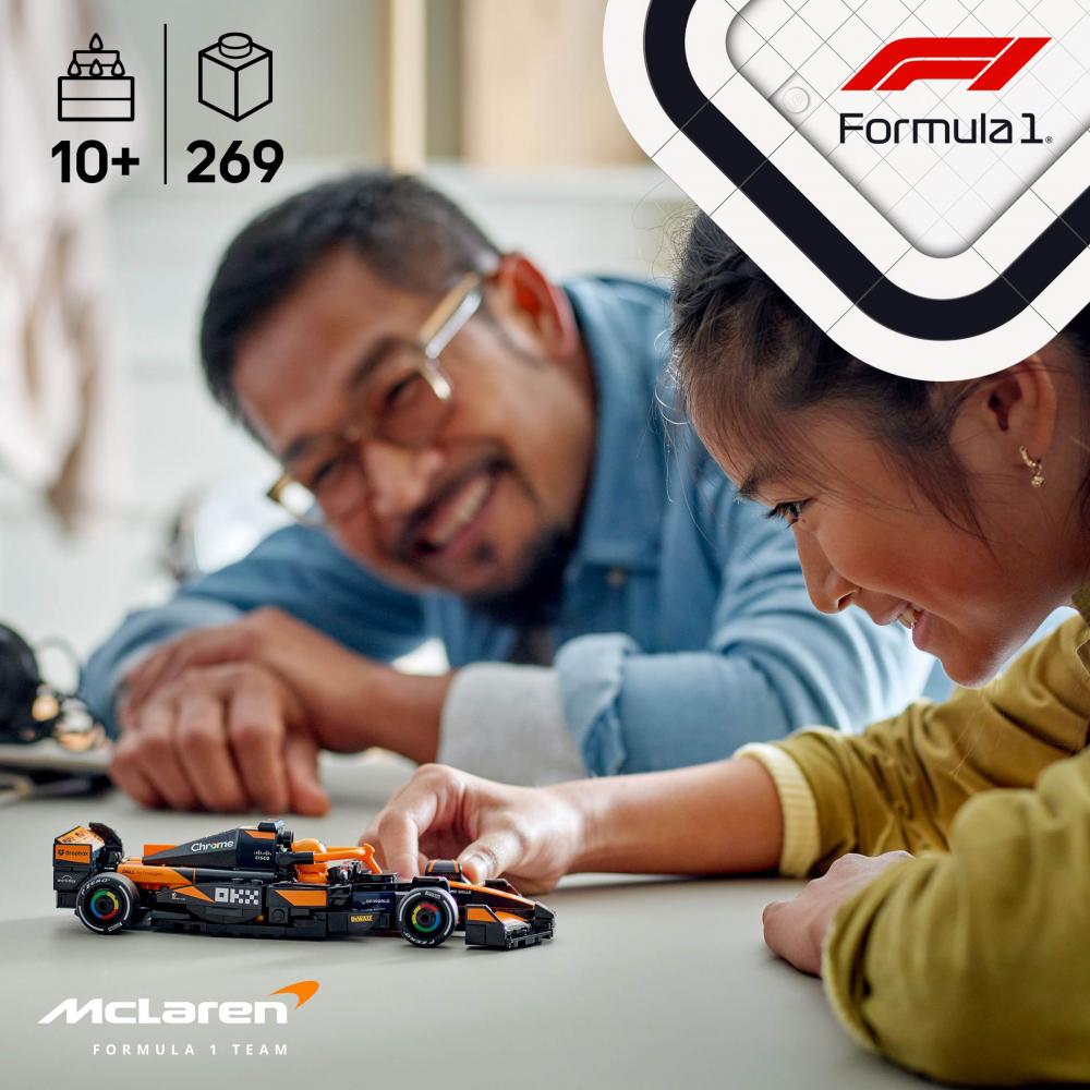 LEGO® Speed Champions McLaren F1® Team MCL38 Rennauto 269 Teile 77251