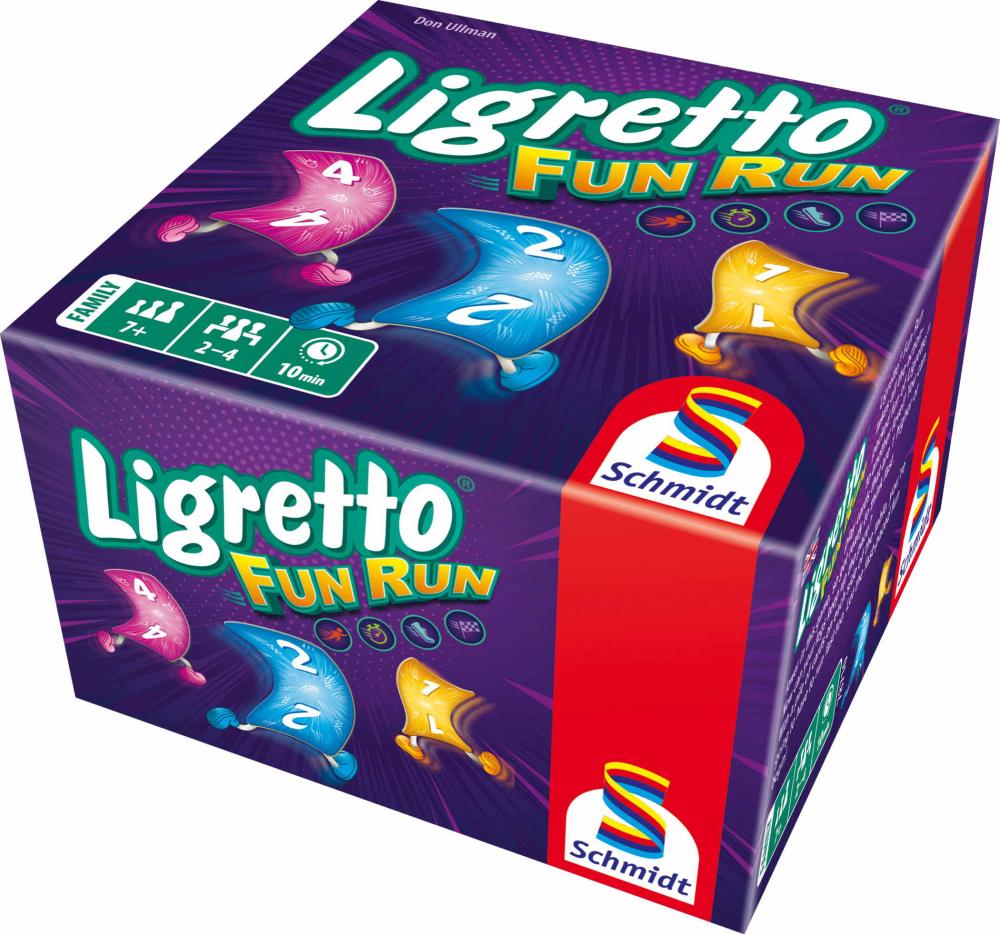 Schmidt Spiele Kartenspiel Aktionsspiel Ligretto Fun Run 78710