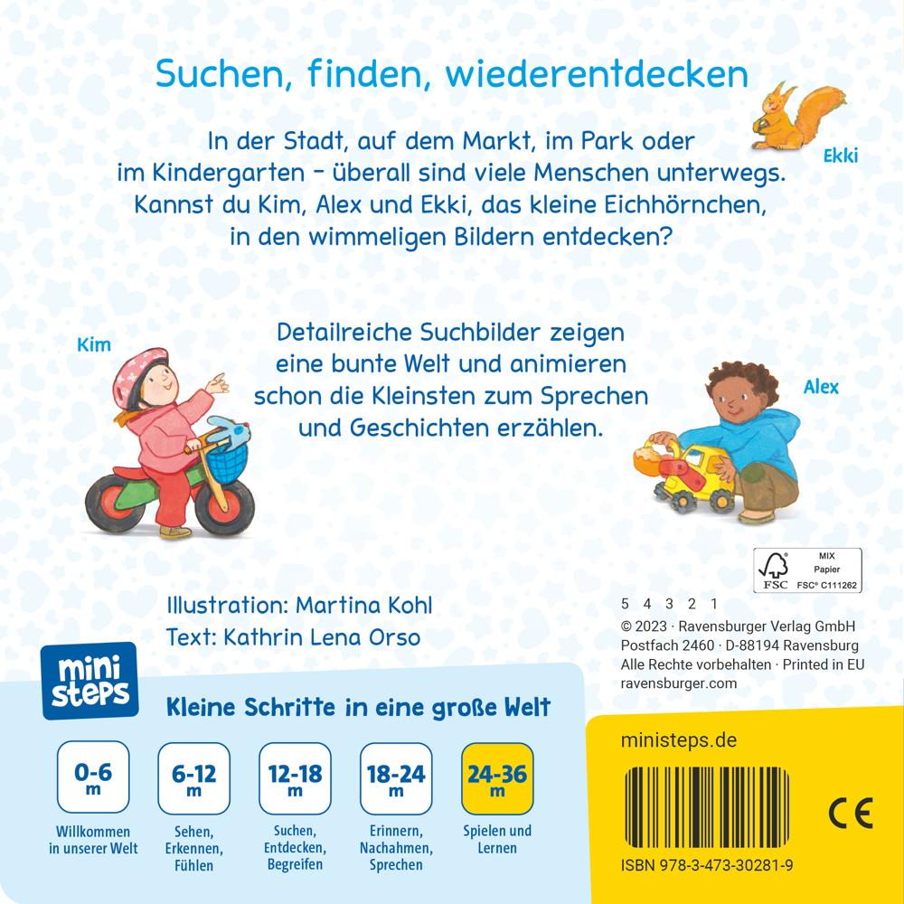 Ravensburger Buch ministeps Meine Welt ist kunterbunt 30281