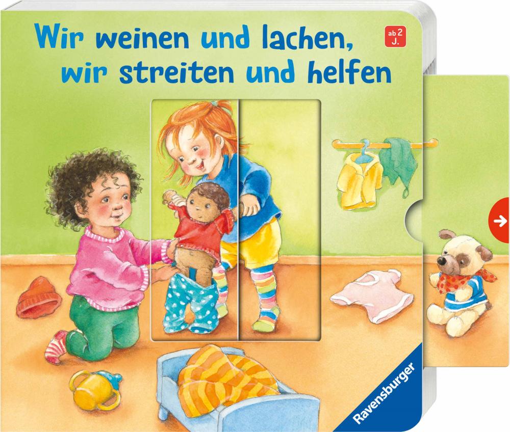 Ravensburger Buch Pappbilderbuch Wir weinen und lachen, wir streiten und helfen 30651