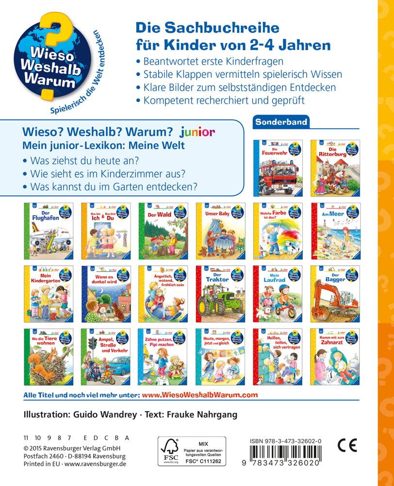 Ravensburger Buch Wieso? Weshalb? Warum? Mein junior-Lexikon Meine Welt 32602